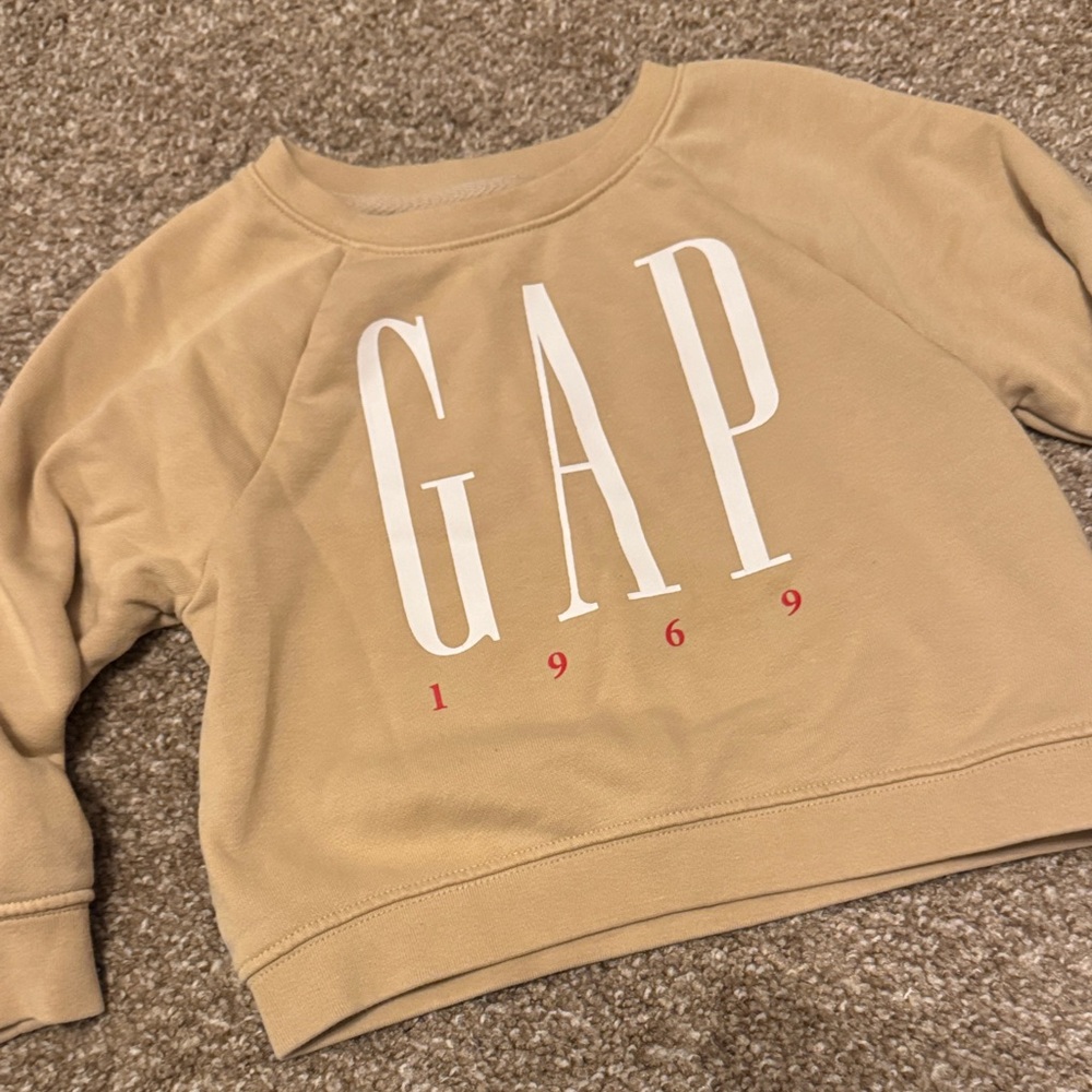 GAP Tan Sweatshirt toddler 3t